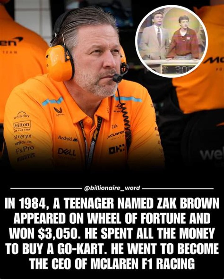 Billionaire Race: Exploring Zak Brown's F1 Fortune