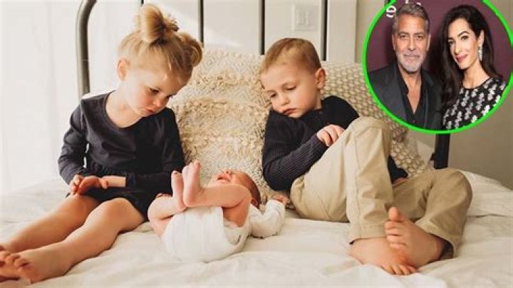 Discover Exclusive Photos Of George Clooney's Adorable Twins