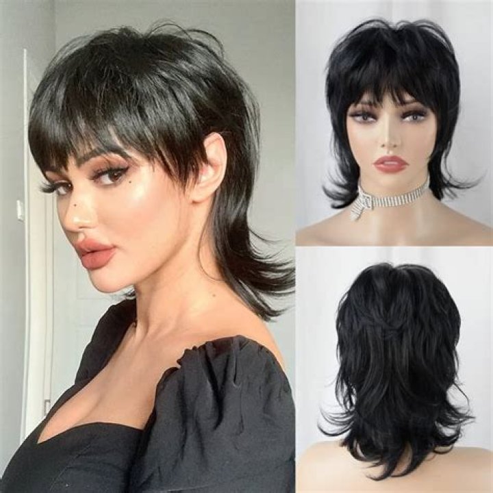 Enchanting Long Pixie Cut With Elongated Bangs: A Timeless Hairstyle