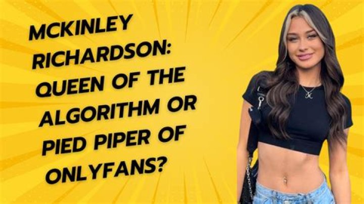 Exclusive McKinley Richardson Leak Unveiled On OnlyFans!