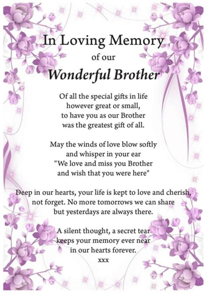 Heartfelt Birthday Tributes For Departed Brothers