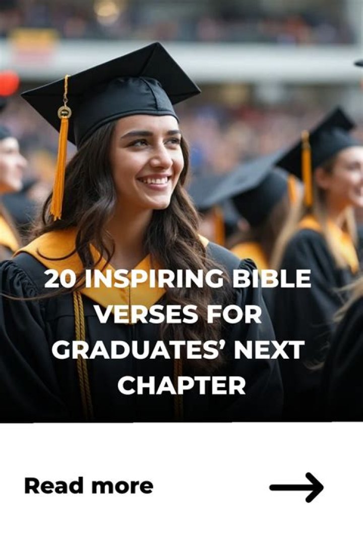 Inspiring Bible Verses To Guide Your Graduation Journey