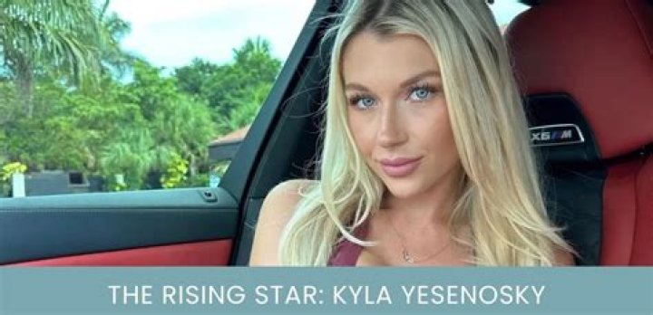Latest Leaks: Kyla Yesenosky's Shocking Revelations