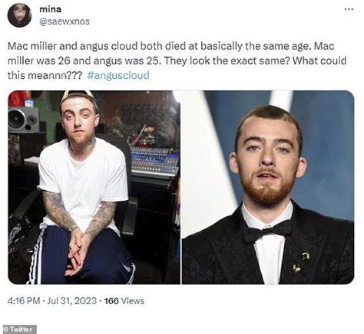 Mac Miller's Tribute: Angus Cloud's Unique Connection