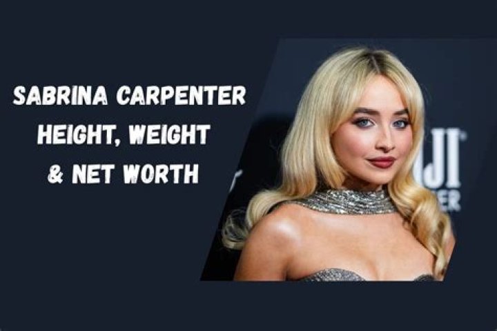 Sabrina Carpenter's Dimensions: Height And Weight Unveiled
