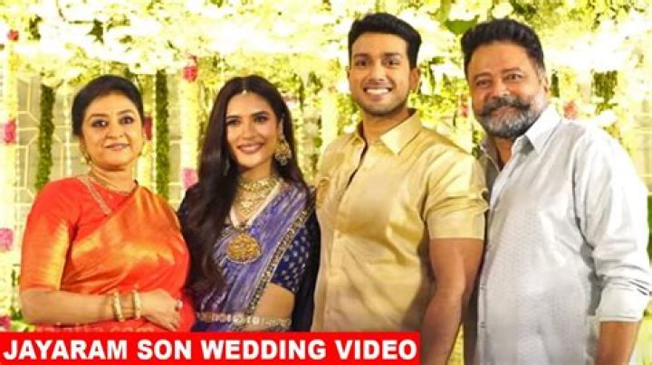 The Legacy Continues: Jayaram's Son Embraces The Family Tradition