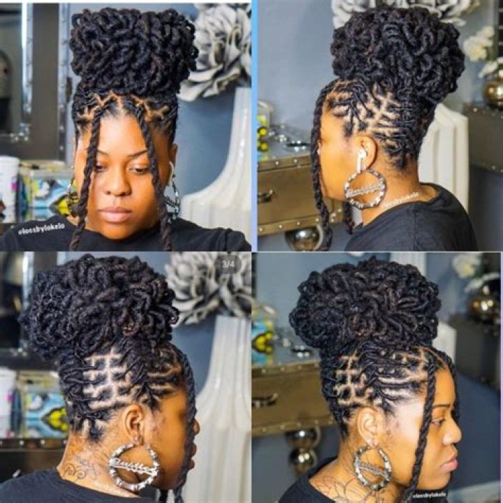 The Ultimate Guide To Stunning Short Loc Updo Hairstyles
