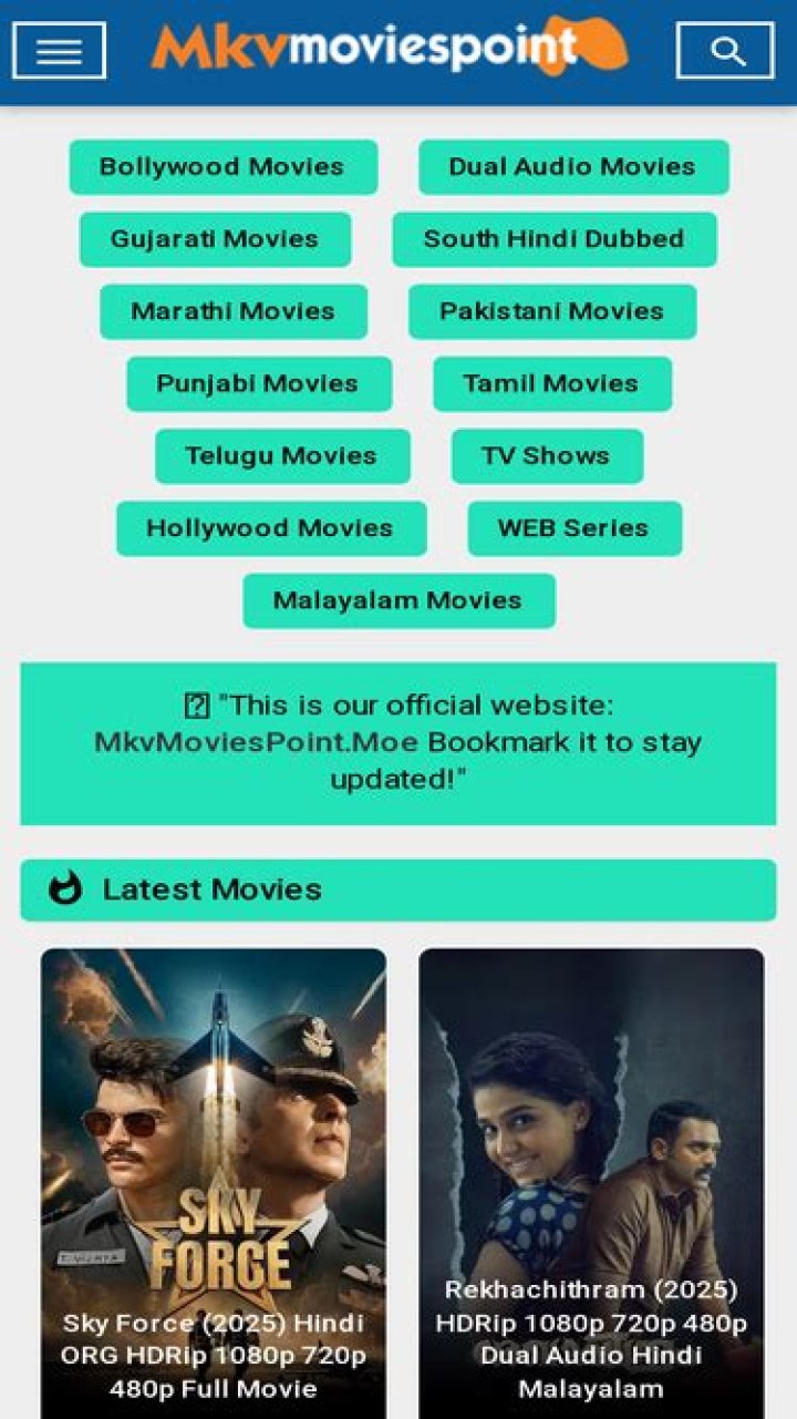 Top MKV Movies From MKVMoviesPoint.com.mkv