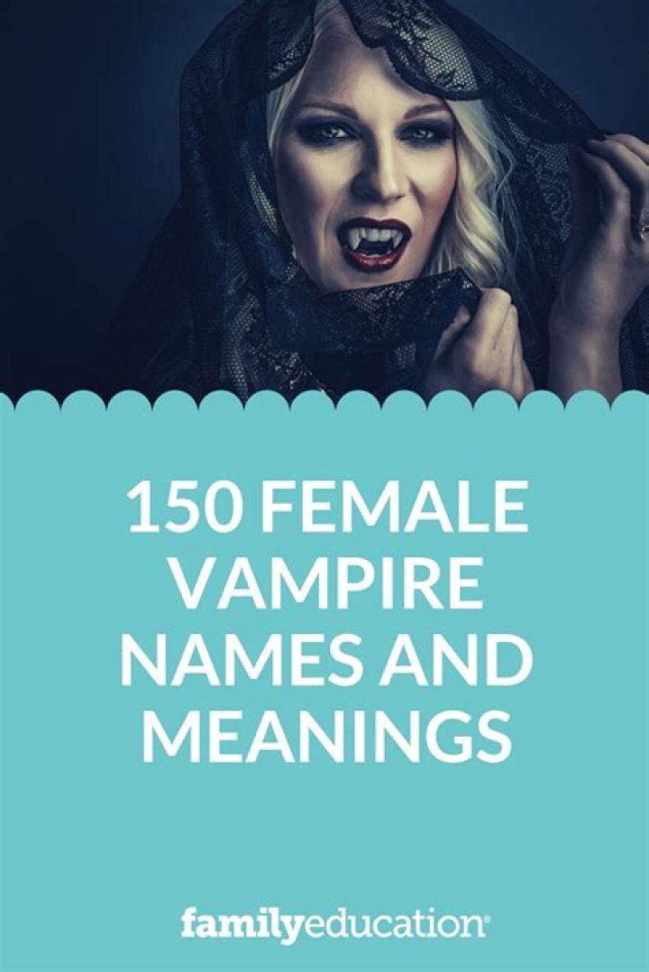 Uncover Enchanting Vampiress Names | Female Vampire Names Unveiled