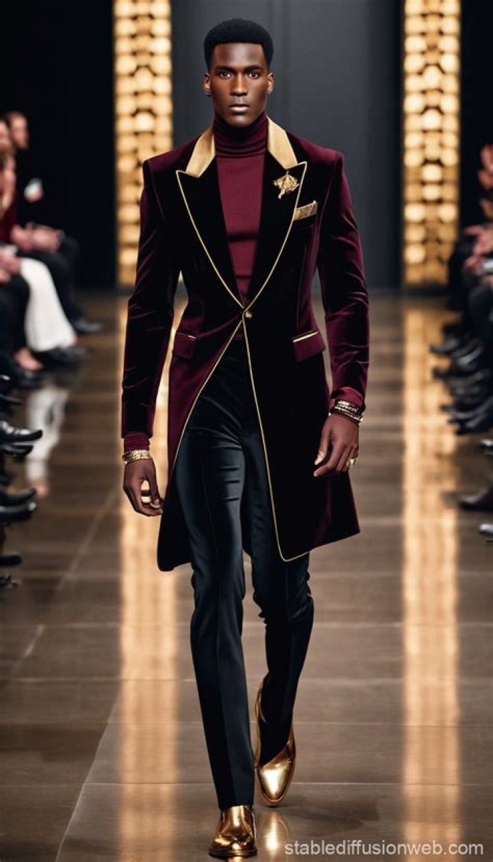 Unveil The Allure: Black Male Models Conquer The Runway