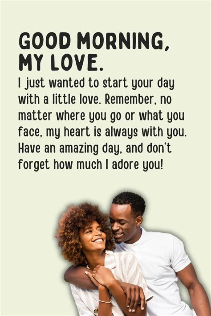 Wake Up, My Love: A Good Morning Message For My Handsome Beau